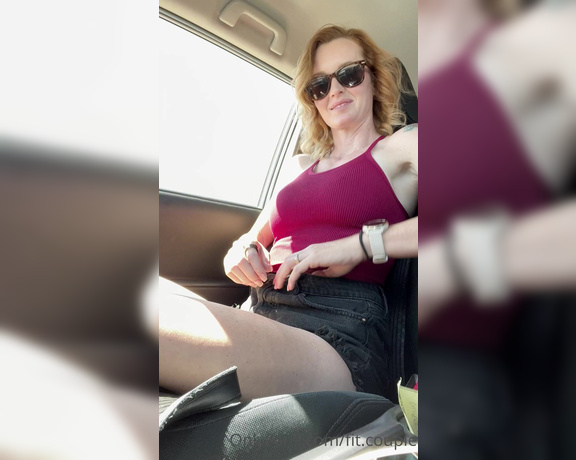 Fitredheadd aka Fitredheadd OnlyFans - Getting completely asked in my 4Runner 2
