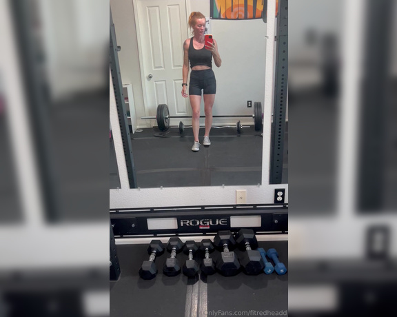 Fitredheadd aka Fitredheadd OnlyFans - Gym flashes are one of my favorites I love showing you my progress 3