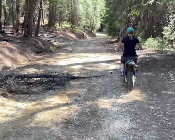 Fitredheadd aka Fitredheadd OnlyFans - Adventures on the bike Old logging trails are the best