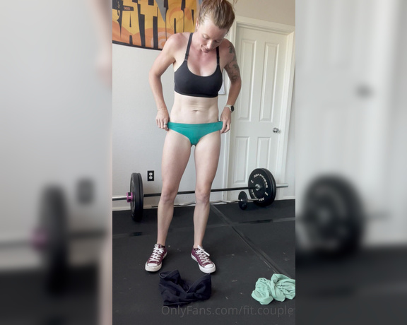 Fitredheadd aka Fitredheadd OnlyFans - Green outfit in the gym) 4