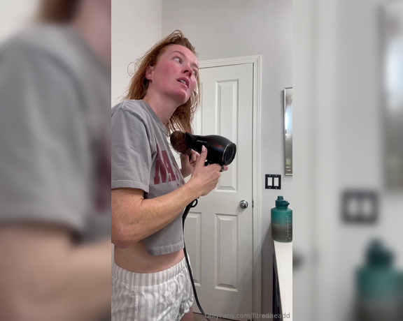 Fitredheadd aka Fitredheadd OnlyFans - Morning routine after my workout Decided to just film and let the camera roll 1