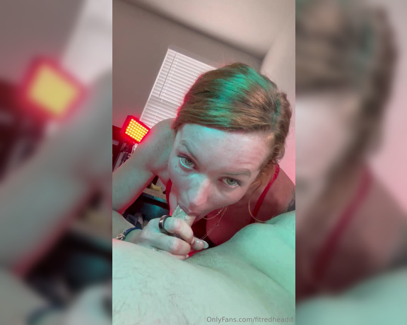 Fitredheadd aka Fitredheadd OnlyFans - I know our raw clips are your favorite Here are some more of us fucking Me gagging and sucking a 1