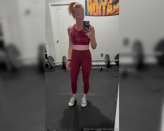 Fitredheadd aka Fitredheadd OnlyFans - Are you liking all my new workout gear 2