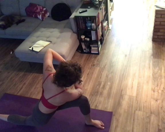 Nicole Quinn aka Nicolequinn OnlyFans - My hour long morning flow, sped up times 4 to bring you 13 minutes of speedy yoga