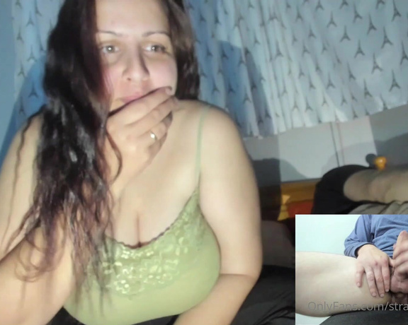 YoungStrawberry aka Strawberry_young93 OnlyFans - Slut Wife Watch Random Guy Stroke and Cum While Her Husband Slp Next to Her