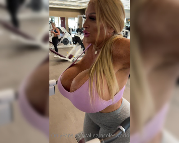 Allegra Cole aka Allegracolesworld OnlyFans - My workout for today Awkward day All the awkward exercises I rarely do 8