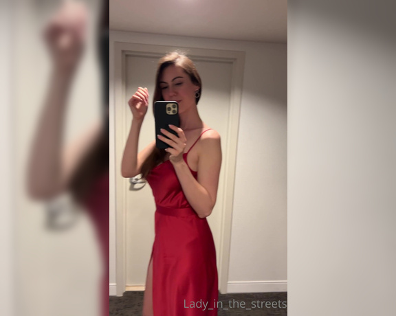 Ellie James aka Elliejames OnlyFans - A different kind of dress today… sexy dinner dress Now time for dessert )