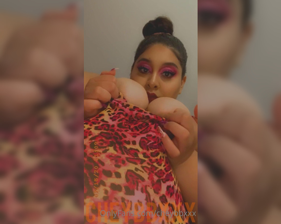 Cheybbxxx - Bouncing on your bed as I ride your cock e (31.07.2020)