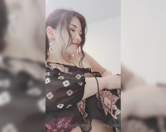Anri Okita aka Anriokita_real OnlyFans - Video Im home I bought this dress todaydo you like it See through bouncing tits