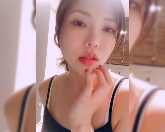 Anri Okita aka Anriokita_real OnlyFans - Video Im very happy to be MY SELF Enjoying the secret time here with