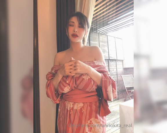 Anri Okita aka Anriokita_real OnlyFans - Video Hakone Onsen series Hey bebe　I arrived