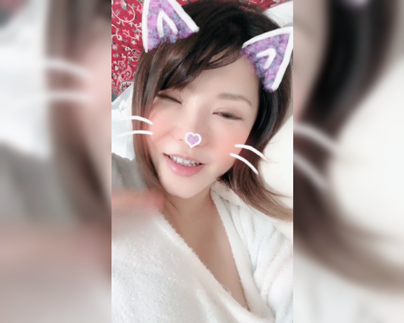 Anri Okita aka Anriokita_real OnlyFans - Video a short message from Anri!! So tired today