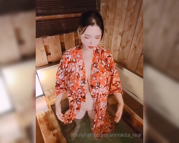 Anri Okita aka Anriokita_real OnlyFans - Hakone onsen in kimono play