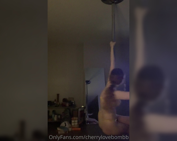 Cherrylovebombb aka Cherrylovebombb OnlyFans - #1 pole dance vid Born to Rule by Transviolet swipe for bloopers haha also im still definitely a b 1