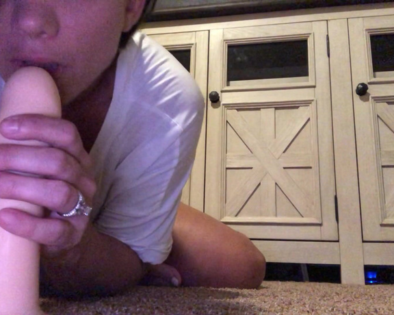 Brittany Elizabeth Welsh aka Thebrittanyxoxo OnlyFans - Candid video of me lusting after you and loving the fuck out the the dildo