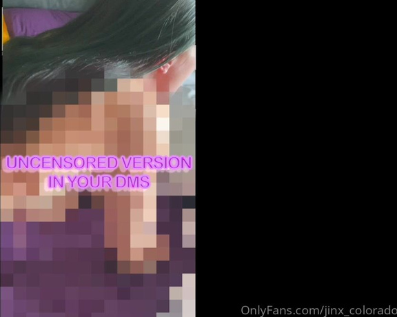 Jinx Colorado aka Jinx_colorado OnlyFans - I slid the uncensored version into your DMs Watch it, Baby! Its hot
