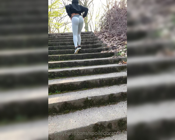 Gianna Rose aka Giannaaarose OnlyFans - My favorite leggings make a comeback in the woods 2