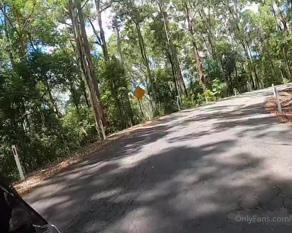 AussieBarbie07 aka Aussiebarbie07 OnlyFans - I am posting the gopro vid of part the ride I did over the weekend for those of you that are riders