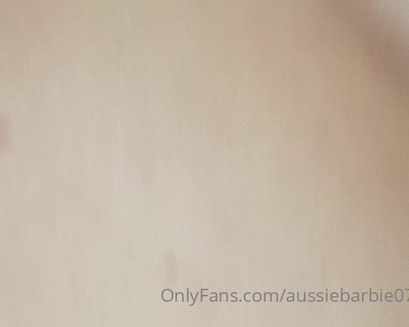 AussieBarbie07 aka Aussiebarbie07 OnlyFans - One session with D, a few short vids! Some very close up shots (he got a little carried away and f 1