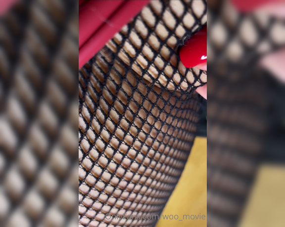 Julia Woo aka Woo_movie OnlyFans - Fishnets Saturday