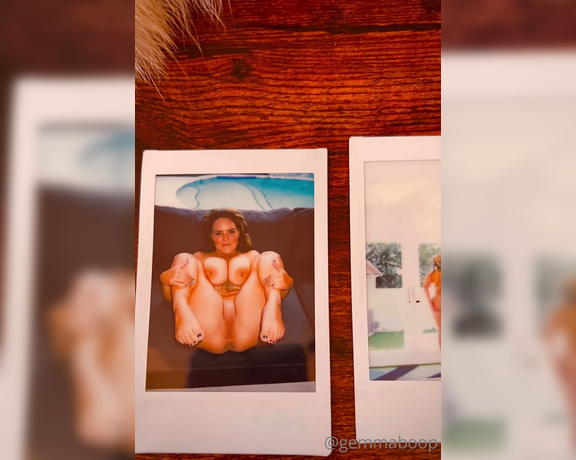 GemmaBoop aka Mshourglass OnlyFans - WALLET POLAROIDS Fourth Set of polaroids for purchase are NUDE!!! These are nude so their more expen