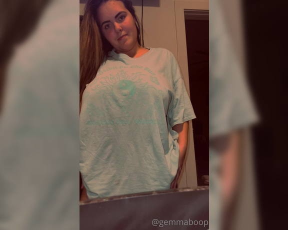 GemmaBoop aka Mshourglass OnlyFans - Tonight’s post is a titty drop