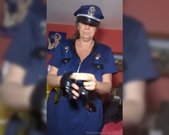 Carrie Moon aka Carriemoon OnlyFans - After adding the zipper! Sexy new cop outfit