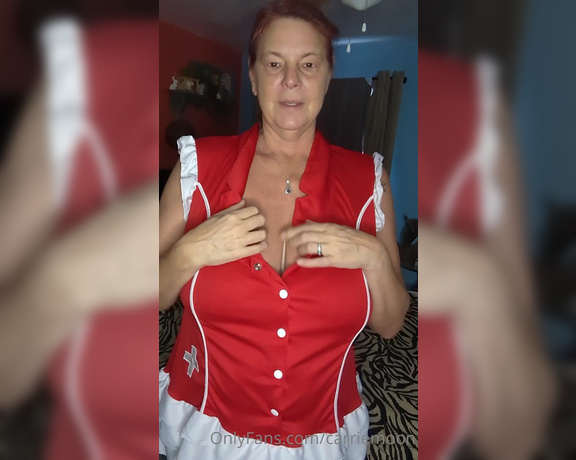Carrie Moon aka Carriemoon OnlyFans - 2 nurse costumeswhich is your pick And what ideas for a joi video might you have