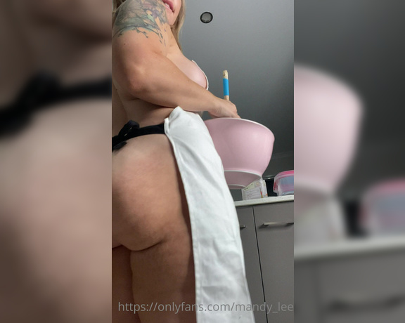 Mandy Lee aka Mandy_lee OnlyFans - Baking Thursday Gotta really get in there and mix that batter up hehe This batter reminds me of you