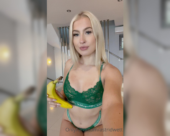 Astrid Wett aka astridwett OnlyFans - Want me to practice on you instead