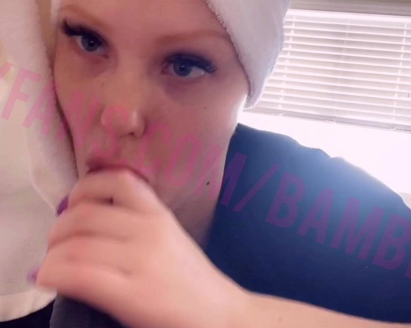 Bambi Doe aka bambisextapes OnlyFans - Aheago blowjob with @saucefather
