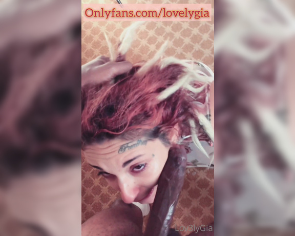 Gia Lov3ly aka lovelygia OnlyFans - Punishing my throat