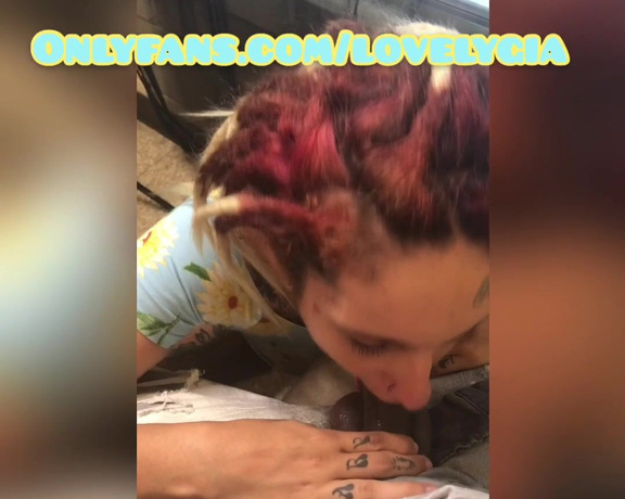 Gia Lov3ly aka lovelygia OnlyFans - Imagine me sucking your dick like this while you getting tatted