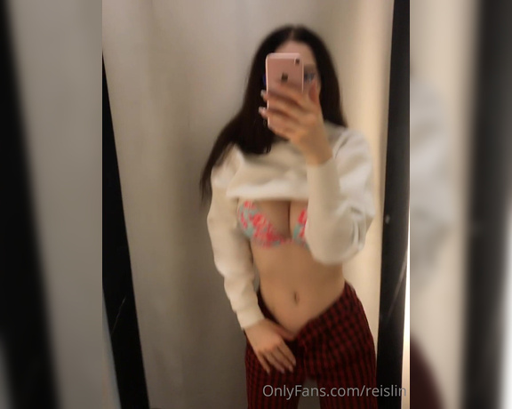 Reislin aka reislin OnlyFans - I have a lot of hot photos from fitting rooms This is my collection that I have been collecting for