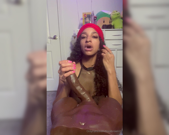 Foxybrown20 aka foxybrown20 OnlyFans - New video aggressive dirty talking hard spitting  CUM FOR ME! Tip $5 for full video