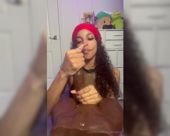 Foxybrown20 aka foxybrown20 OnlyFans - New video aggressive dirty talking hard spitting  CUM FOR ME! Tip $5 for full video