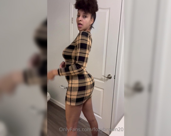 Foxybrown20 aka foxybrown20 OnlyFans - Can y’all tell my ass is getting bigger I love
