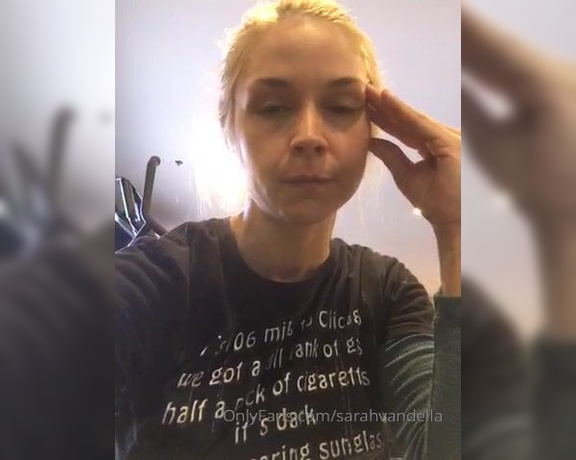 Sarahvandella - Please bear with me I’m having a stalker issue and so I’m not gonna have time to get t d (27.11.2019)