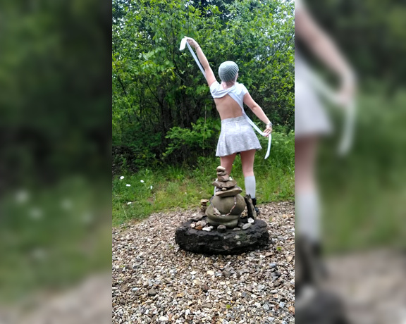 BabyFireFly aka firefireflyxxx1 OnlyFans - Today is Tuesday! I hope you enjoy these photos and videos of me on my nature walk as much as I en 1