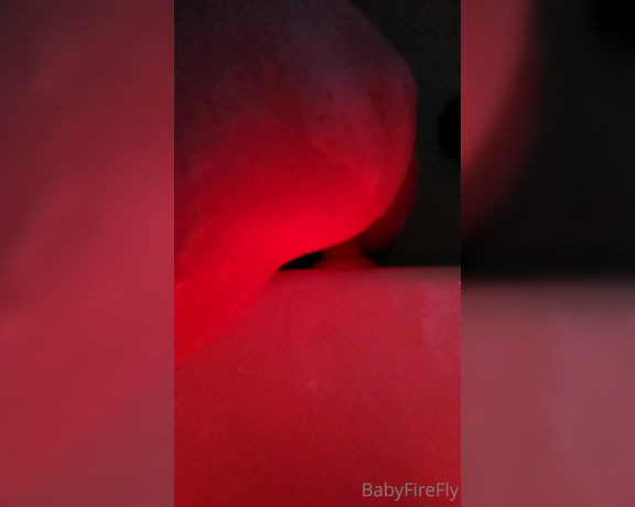 BabyFireFly aka firefireflyxxx1 OnlyFans - Anyone like a red light show 2