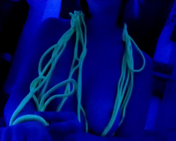 BabyFireFly aka firefireflyxxx1 OnlyFans - Good morning! Come play with me I love my black light and ropes 1