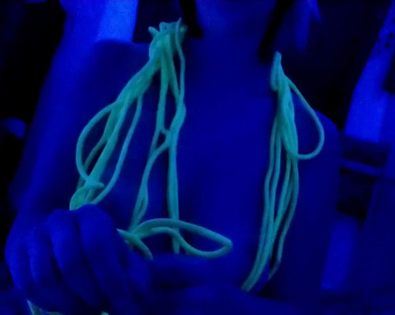 BabyFireFly aka firefireflyxxx1 OnlyFans - Good morning! Come play with me I love my black light and ropes 1