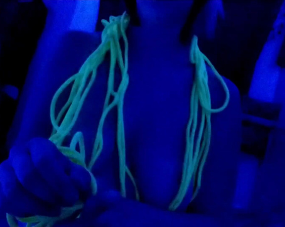 BabyFireFly aka firefireflyxxx1 OnlyFans - Good morning! Come play with me I love my black light and ropes 1