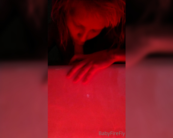 BabyFireFly aka firefireflyxxx1 OnlyFans - Anyone like a red light show 4