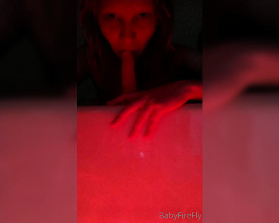 BabyFireFly aka firefireflyxxx1 OnlyFans - Anyone like a red light show 4