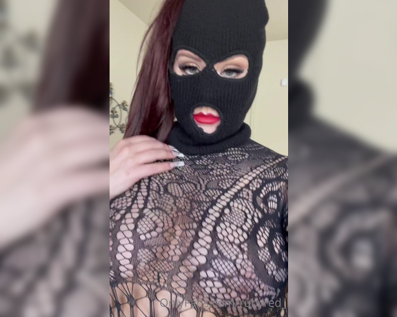 RubyRed_ aka rubyred_ OnlyFans - Black Mask Full 733 minute video sending to your messages for just $5