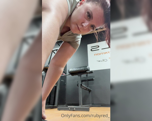 RubyRed_ aka rubyred_ OnlyFans - Name this exercise No extra videos 1