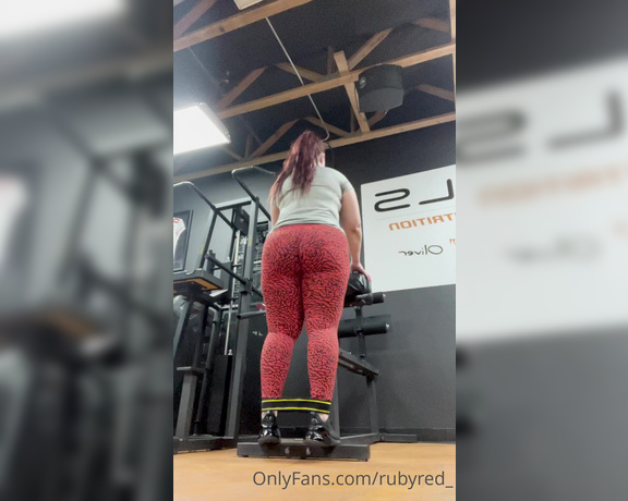 RubyRed_ aka rubyred_ OnlyFans - Name this exercise No extra videos 1