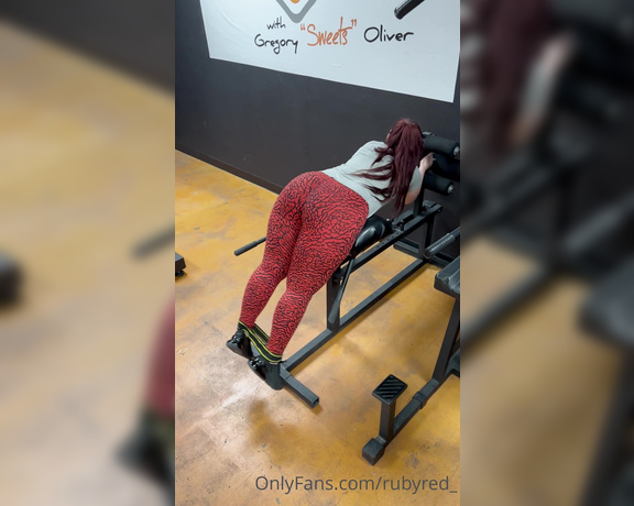 RubyRed_ aka rubyred_ OnlyFans - Name this exercise No extra videos 3