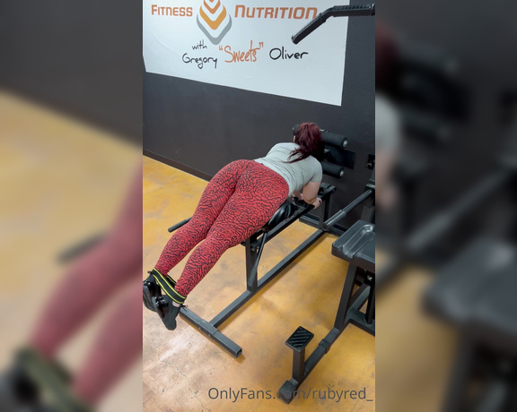 RubyRed_ aka rubyred_ OnlyFans - Name this exercise No extra videos 3